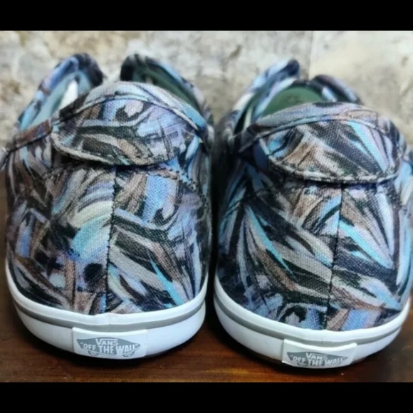 Vans Off the wall Shoes Womens 8 US Blue vacation 721356 Skateboard Skate school - Picture 7 of 7